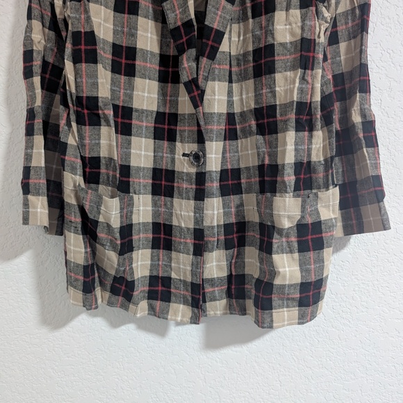 Sag Harbor Linen Blend Blazer / 14 - Picture 3 of 8